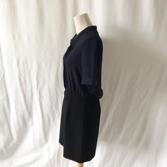 Navy blue/black mix dress size S - Picture 6 of 10